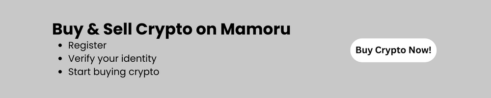 Buy crypto with mamoru banner